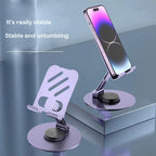 Tannero Purple Premium Metal Mobile Stand - 360 degree rotation