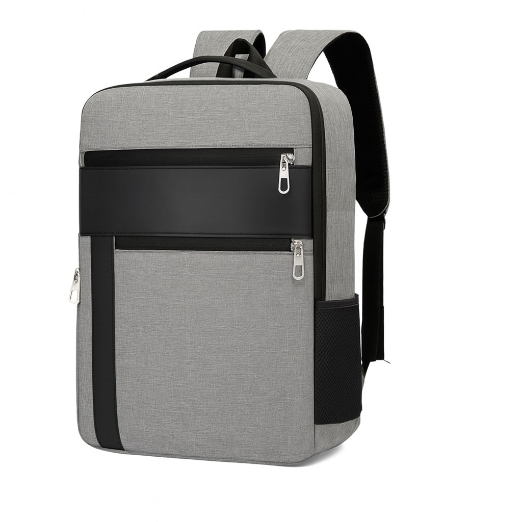 Tannero Urban Series Grey Laptop Backpack | Ultra-Light Travel, School & Office Bag with Breathable Straps & Strong Zippers