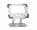 Tannero Silver Carbon Steel 360-Degree Rotating Adjustable Tablet Stand For All Tablets