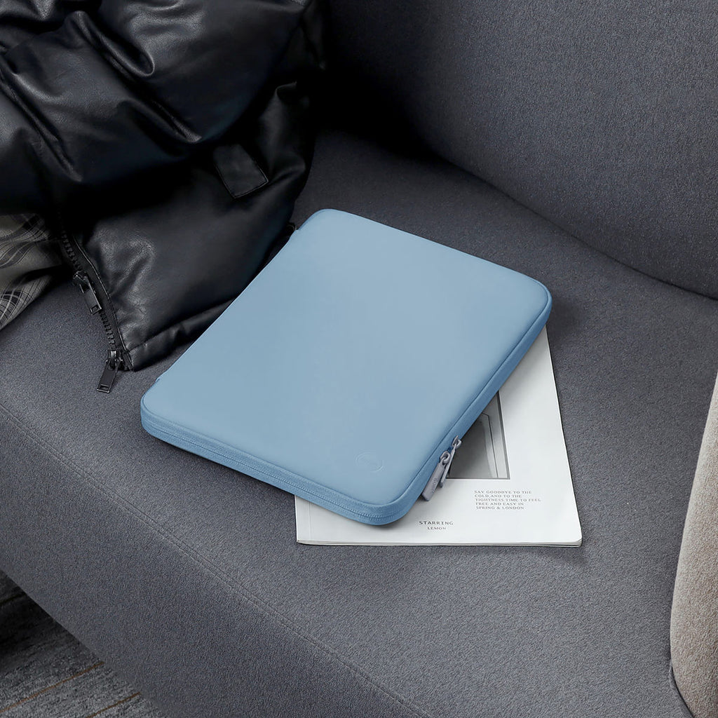 Tannero 12.9 - Inch Waterproof Tablet Sleeve Case, Multi - Layer Protection with PU Leather, Compatible with iPad/Samsung/Realme/OnePlus (Blue) - O21 Business Services